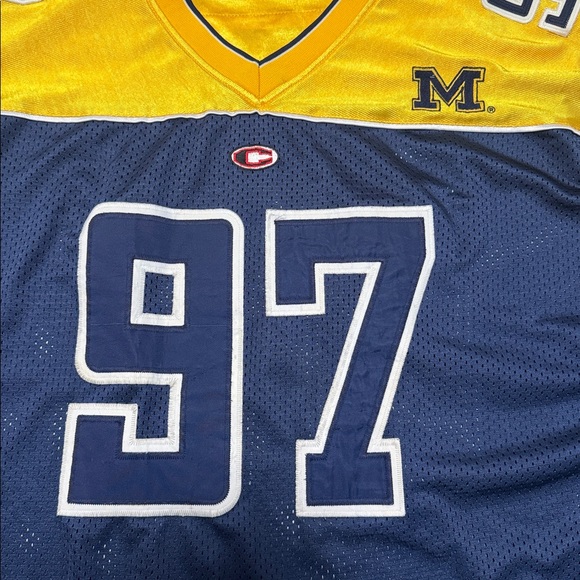 VINTAGE Michigan Wolverines #97 Colosseum Jersey Mens XXL NCAA College Football - Picture 2 of 9